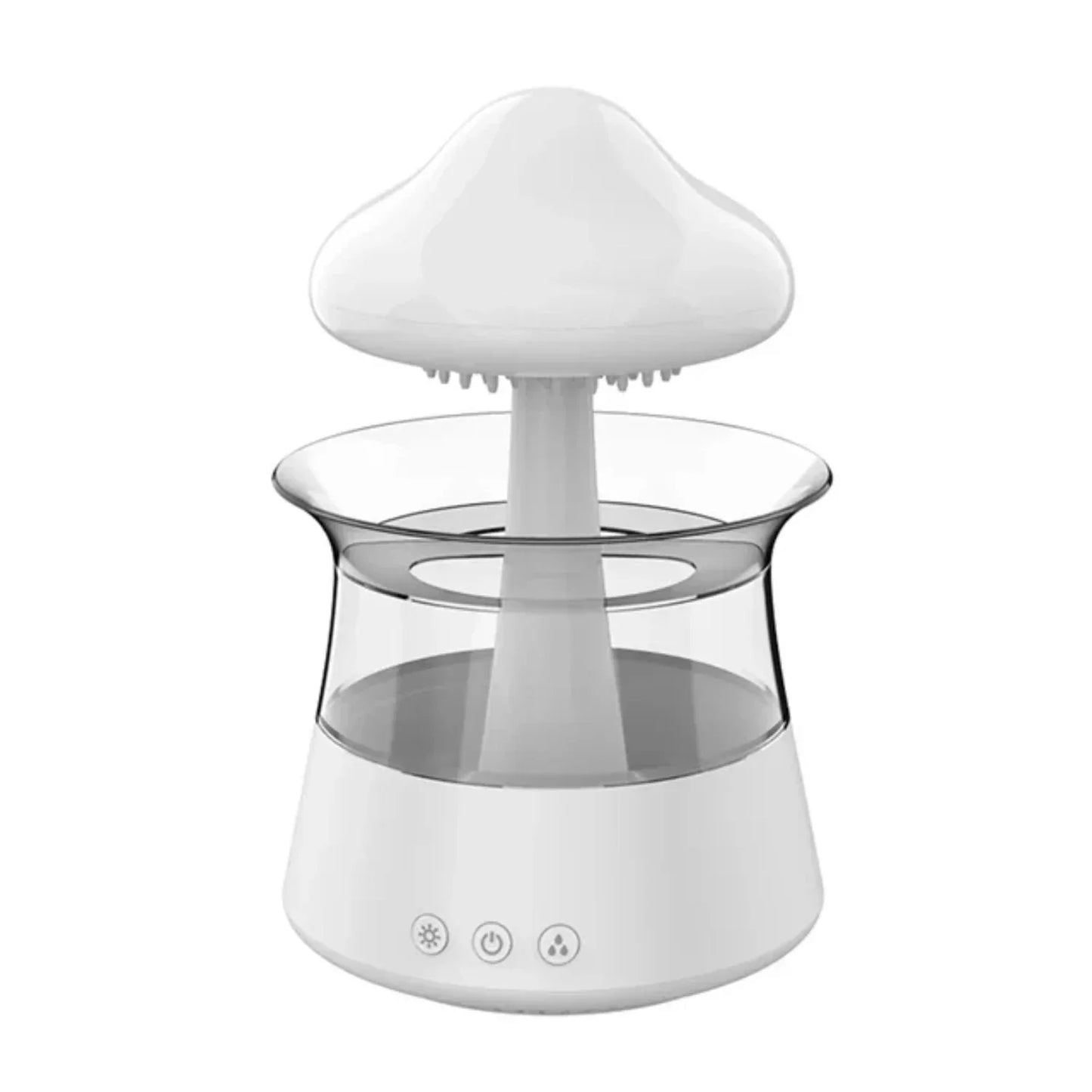 300mL Mushroom Humidifier - مرطب الهواء مع ضوء ليلي