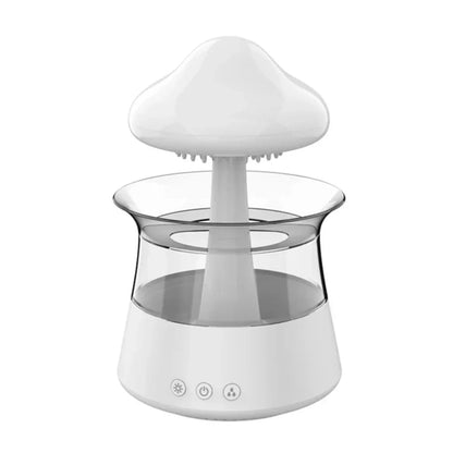 300mL Mushroom Humidifier - مرطب الهواء مع ضوء ليلي